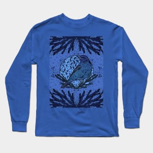 Indigo Bunting Long Sleeve T-Shirt